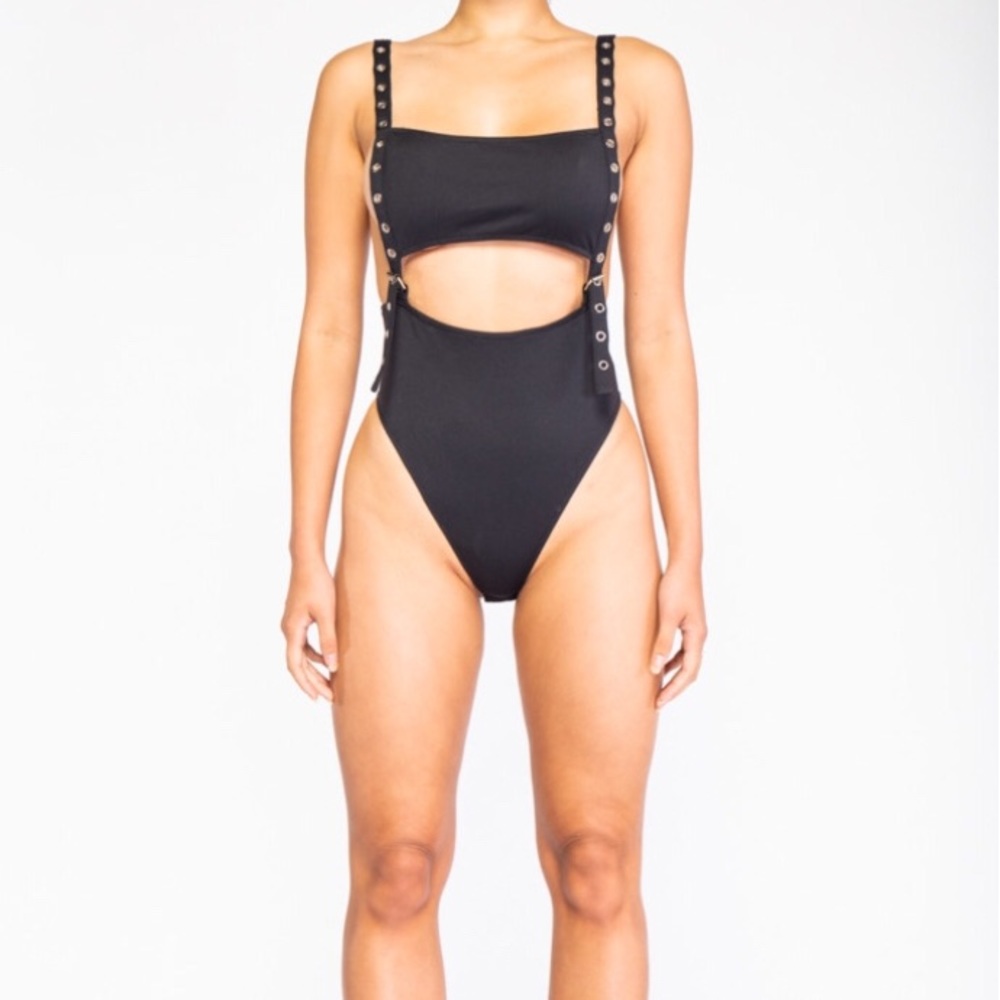 Buckle Strap Bodysuit